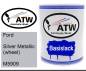 Preview: Ford, Silver Metallic (wheel), M5909: 1L Lackdose, von ATW Autoteile West.